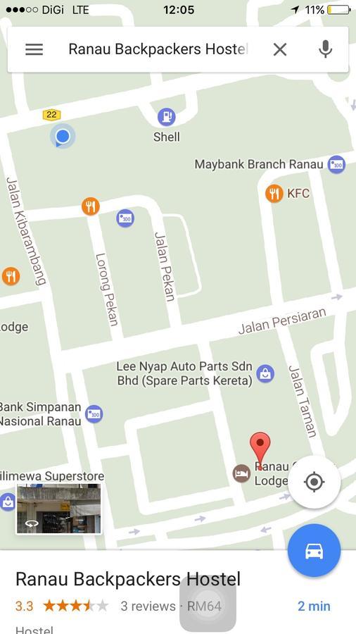 Ranau Backpackers Hostel Bagian luar foto